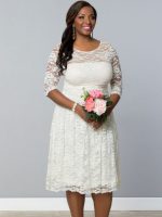Wedding Lace Dress For Plus Size Women
