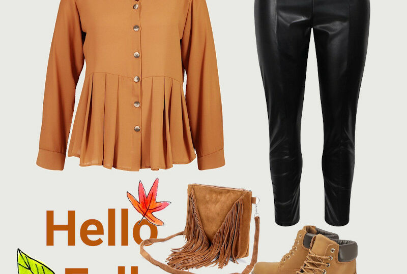 Pumpkin Spice Fall Outfit