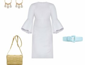 PLus Size WHite Dress Outfit